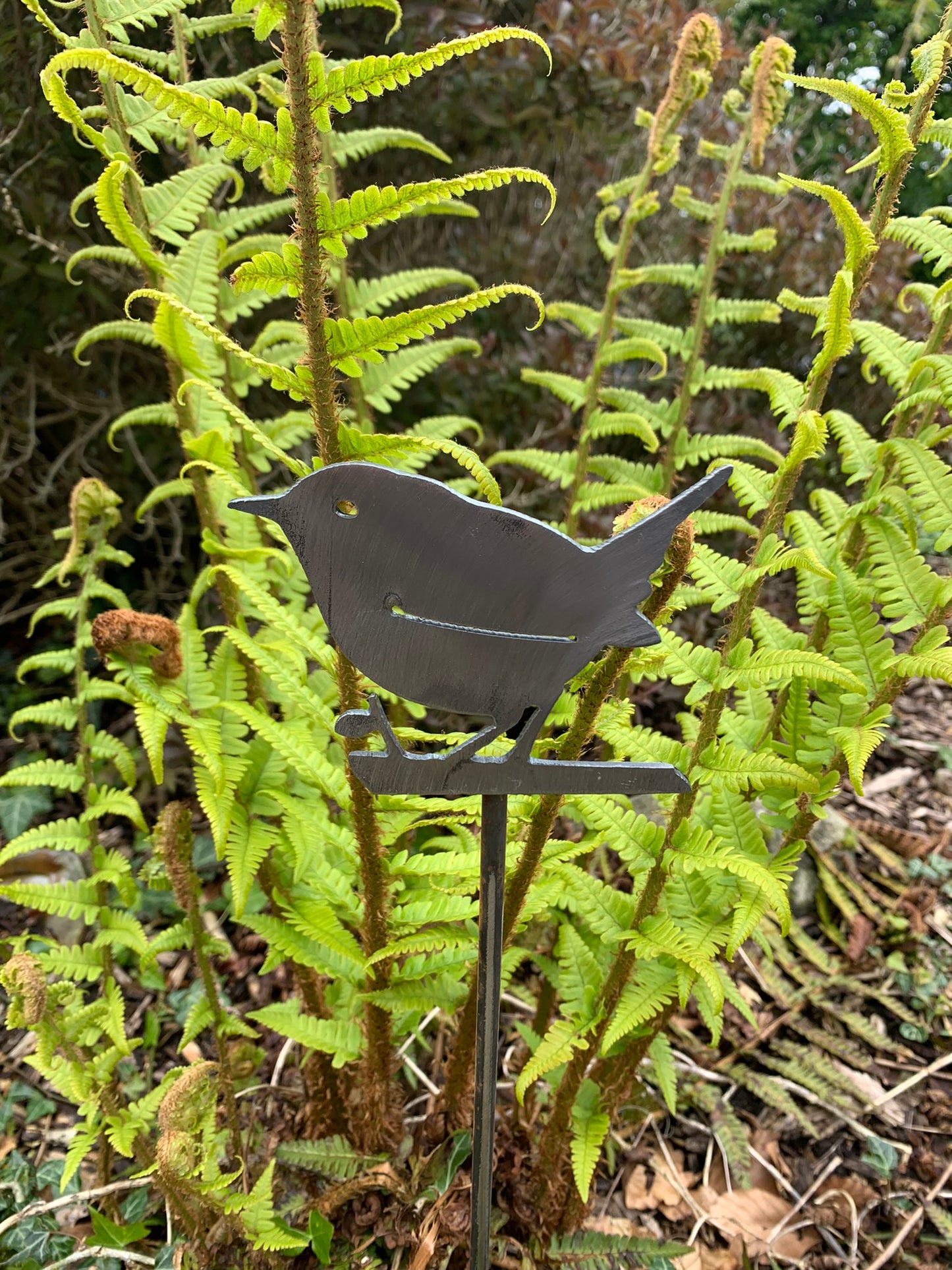 Wren on a stake