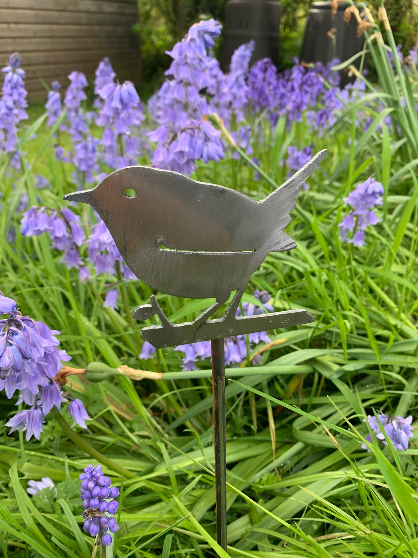 Wren on a stake