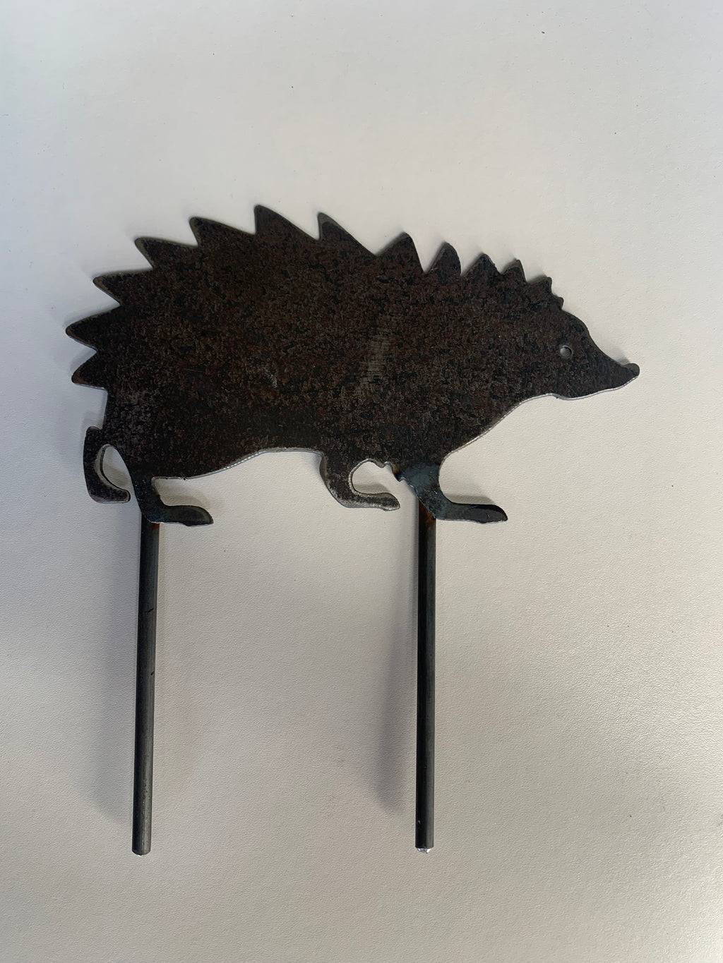 Metal Hedgehog Garden Silhouette