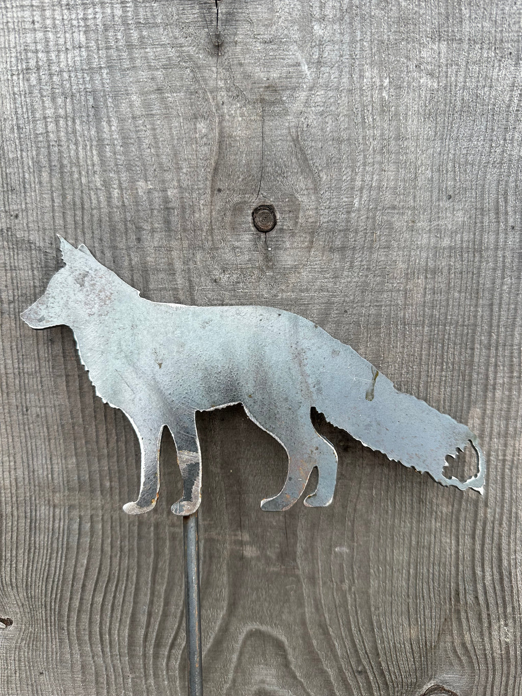 Standing Fox Garden Stake