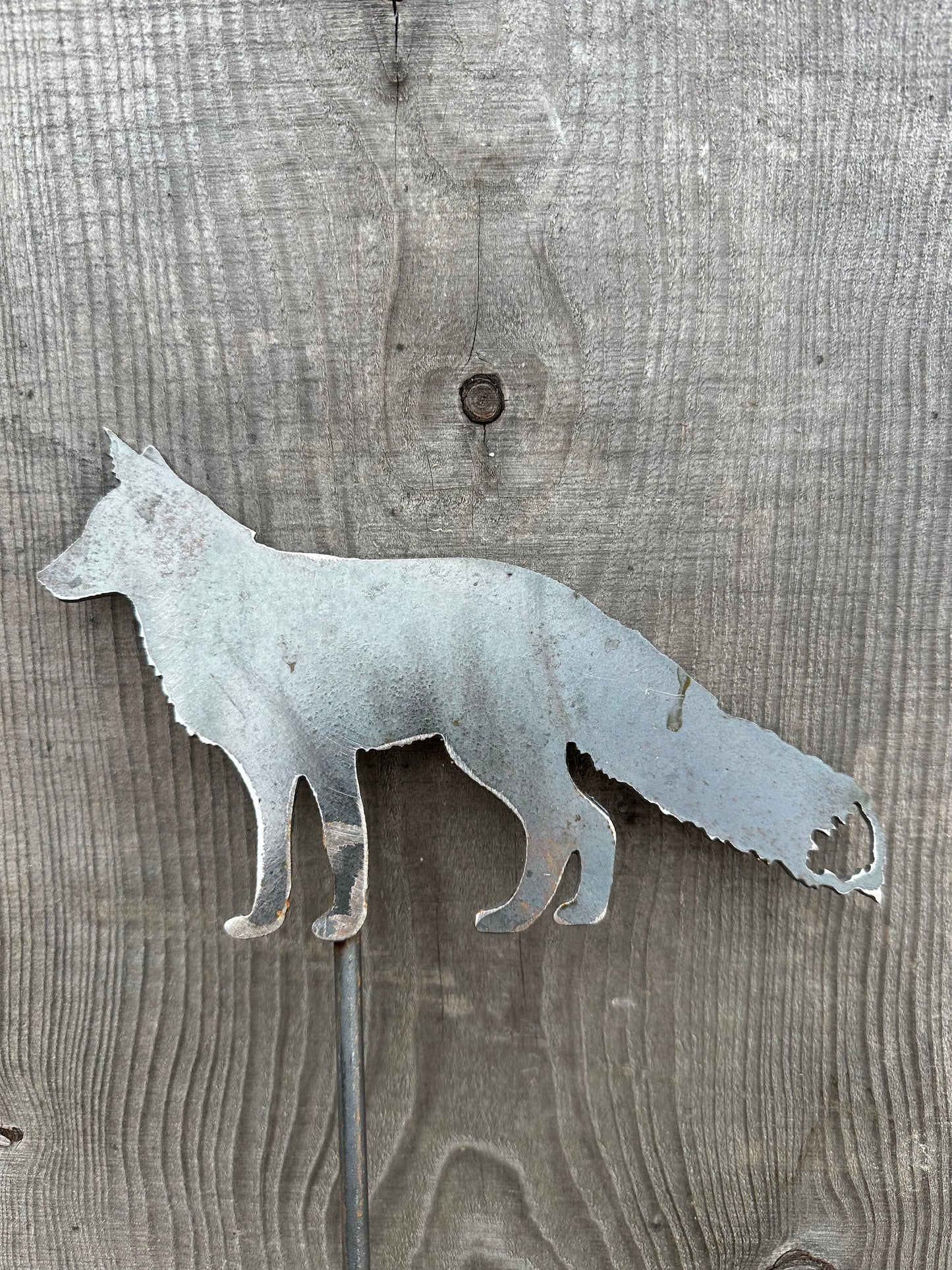 Standing Fox Garden Stake