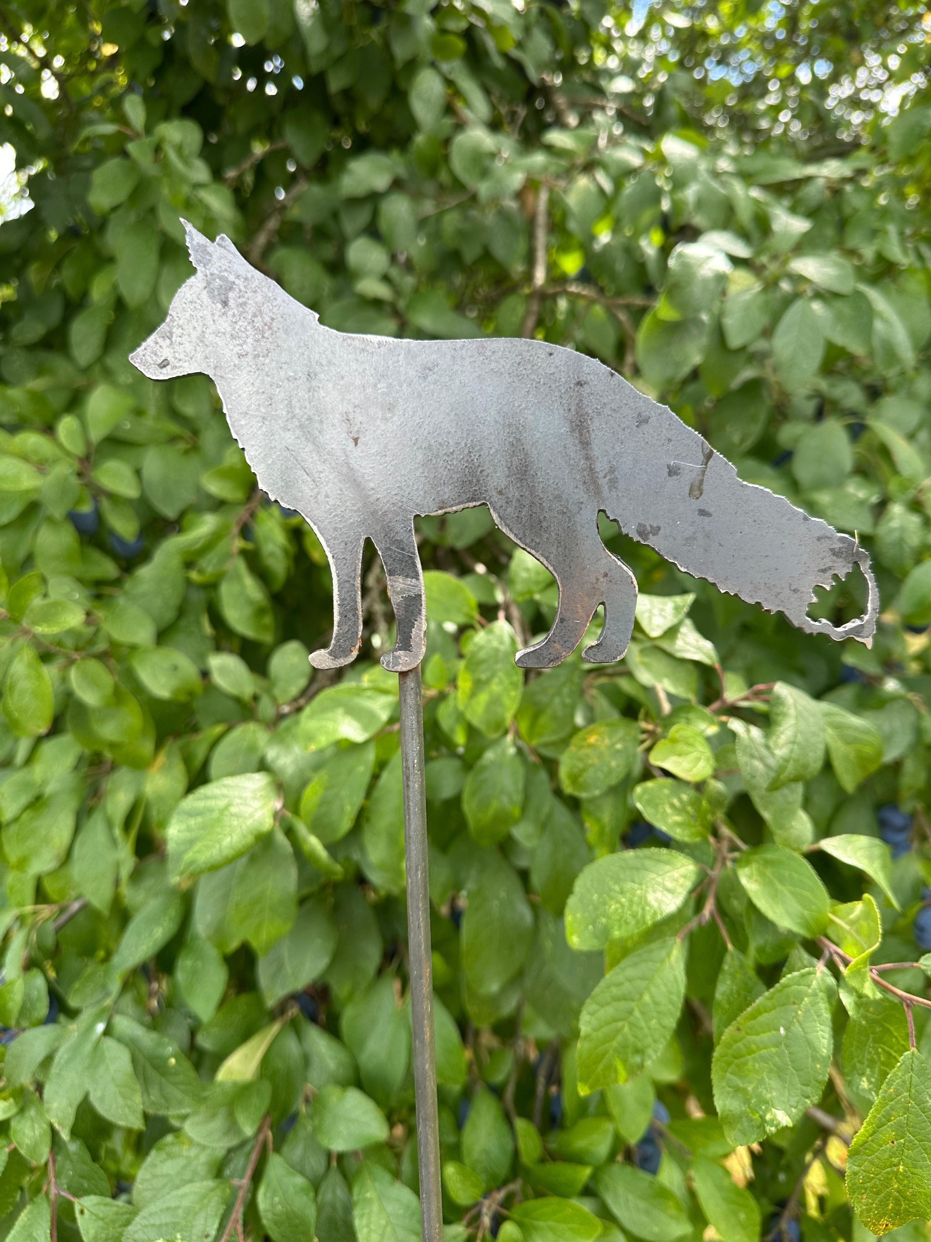 Standing Fox Garden Stake