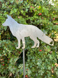 Standing Fox Garden Stake