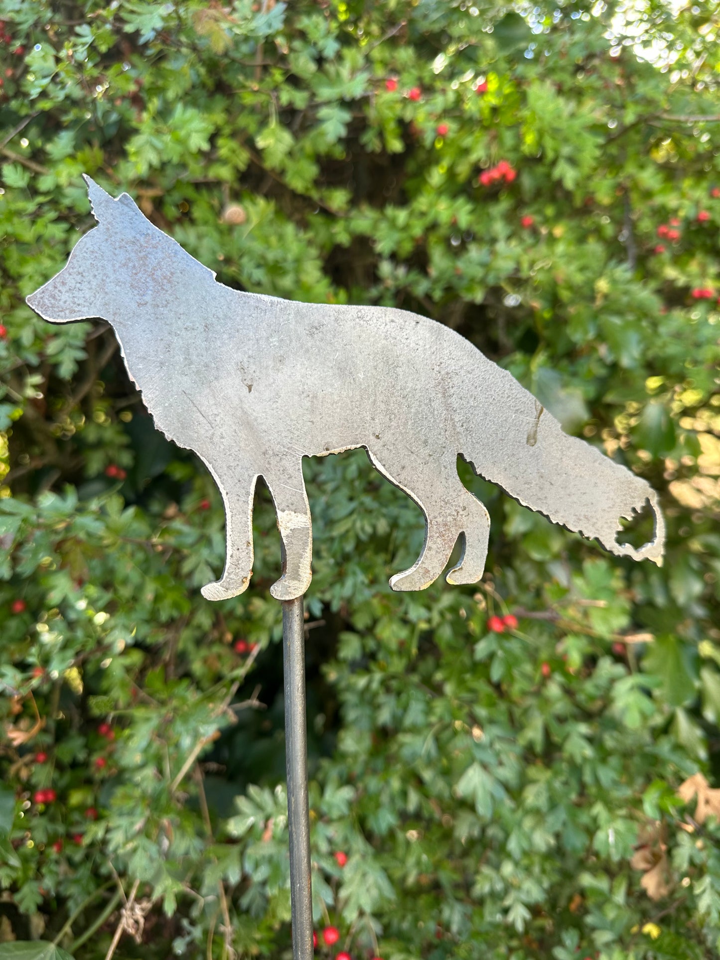 Standing Fox Garden Stake