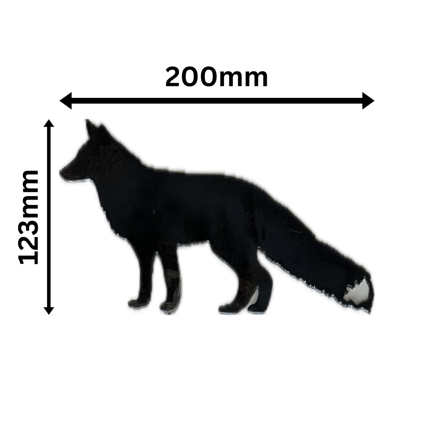 Standing Fox Garden Stake