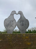 Lovebirds Fence Topper