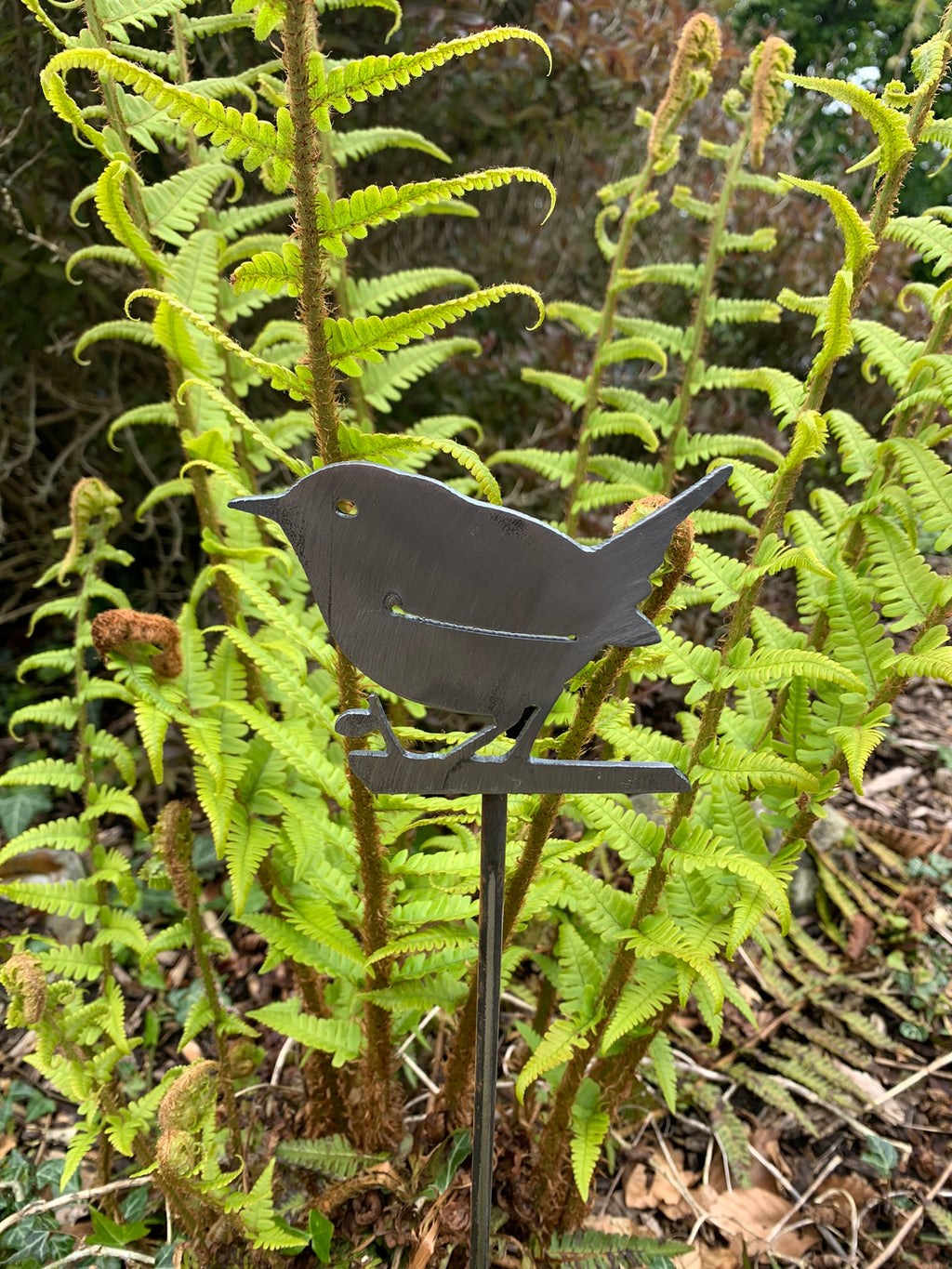 Wren on a stake